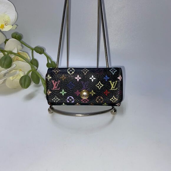 Authentic Louis Vuitton Colorful 4 Key Wallet - Picture 1 of 8